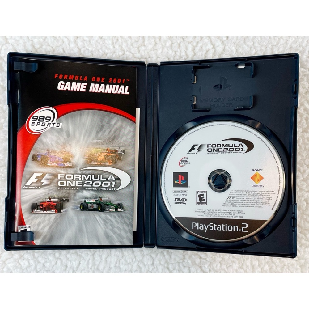 (VTG) SONY • PlayStation 2 Official F1 Formula One 2001 Video Game - Picture 4 of 5